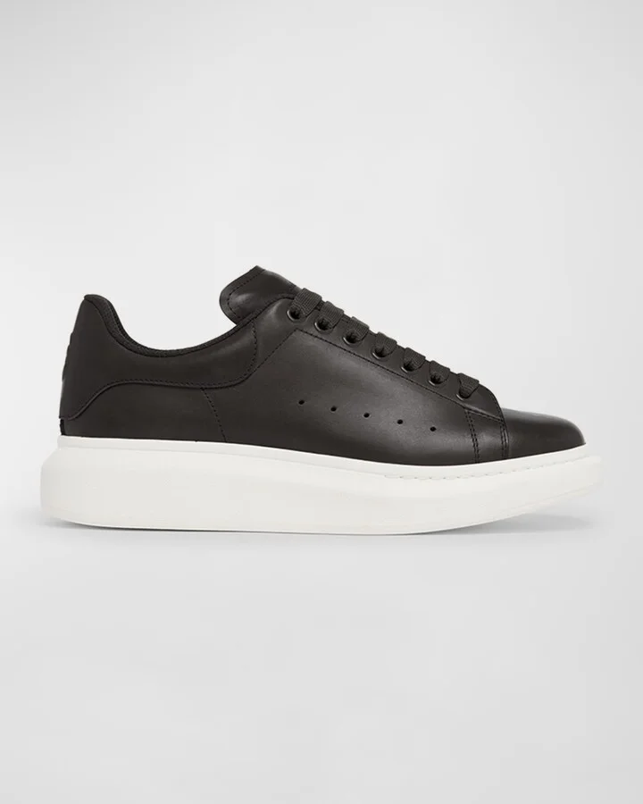 Men's Oversized Leather Low-Top Sneakers
