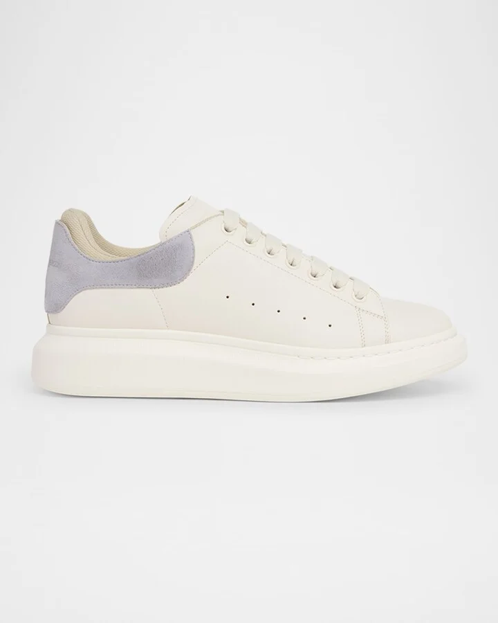 Men's Oversized Leather Low-Top Sneakers