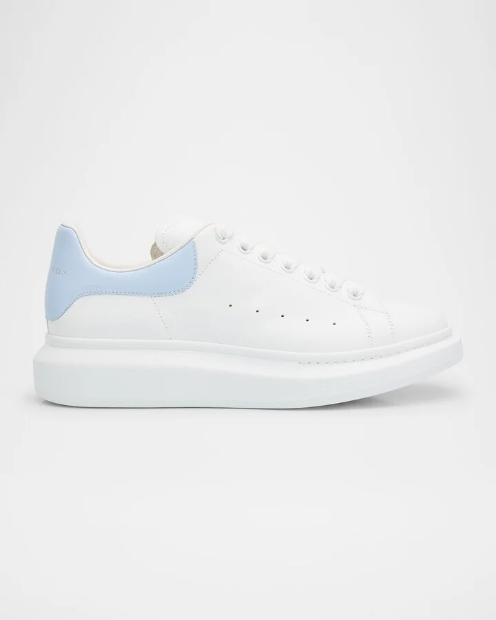 Men's Oversized Leather Low-Top Sneakers