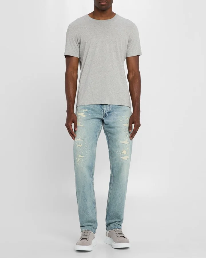 Men's Oversized Suede Low-Top Sneakers - Image 2