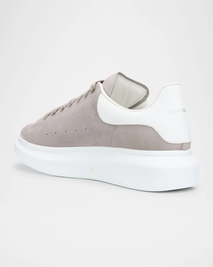 Men's Oversized Suede Low-Top Sneakers - Image 4