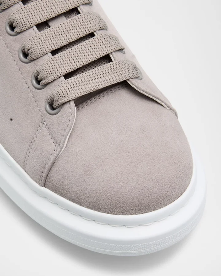 Men's Oversized Suede Low-Top Sneakers - Image 5