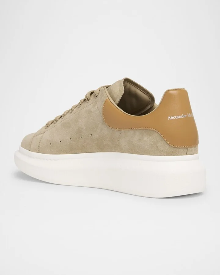 Men's Oversized Suede Low-Top Sneakers - Image 5