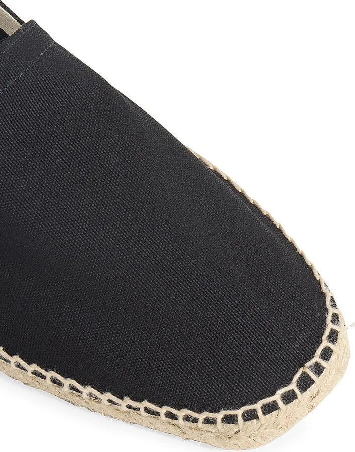 Men's Pablo Canvas Espadrille Loafers - Canvas Black - Size 8 - Image 4