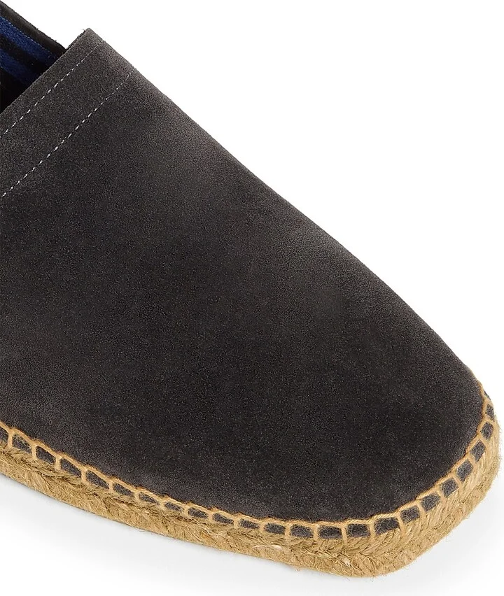 Men's Pablo Suede Espadrille Loafers - Camoscio Carbon - Size 8 - Image 2