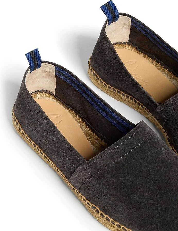 Men's Pablo Suede Espadrille Loafers - Camoscio Carbon - Size 8 - Image 3