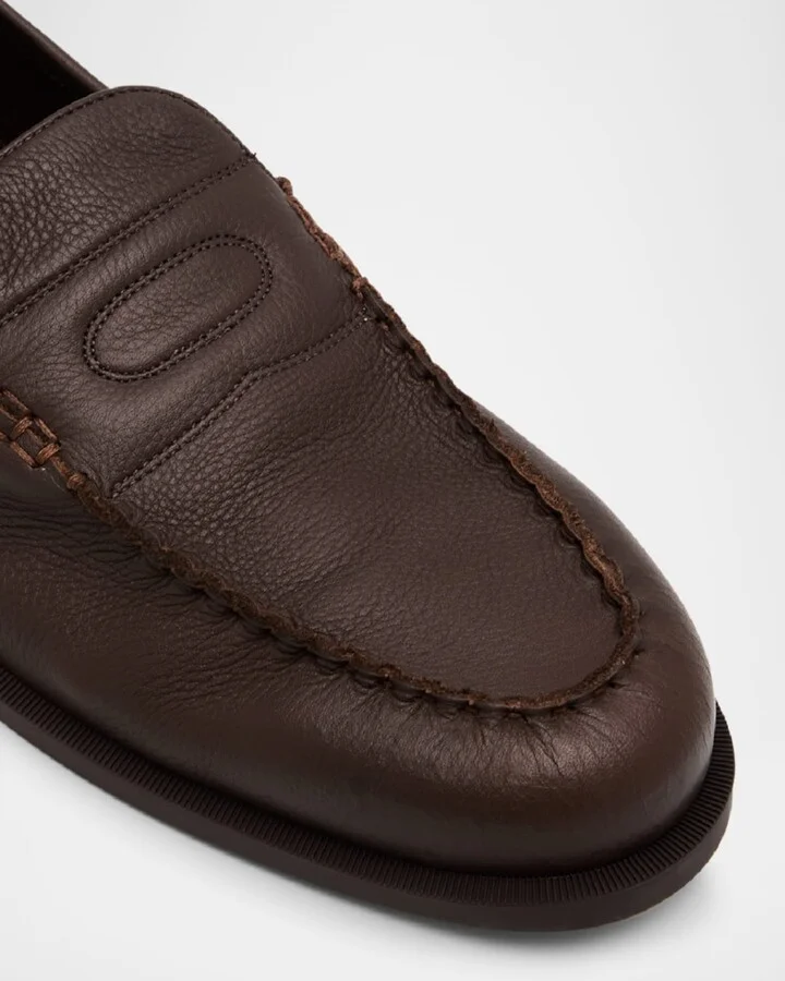 Men's Pace Leather Penny Loafers - Image 2