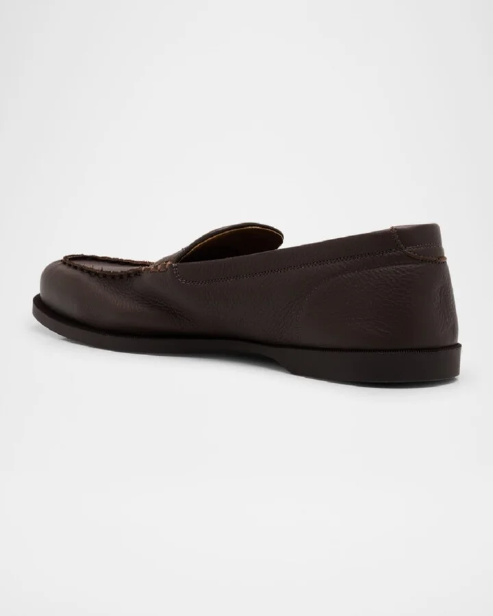 Men's Pace Leather Penny Loafers - Image 3