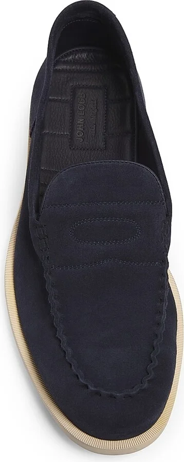 Men's Pace Slip-On Loafers - Navy - Size 7 - Image 4