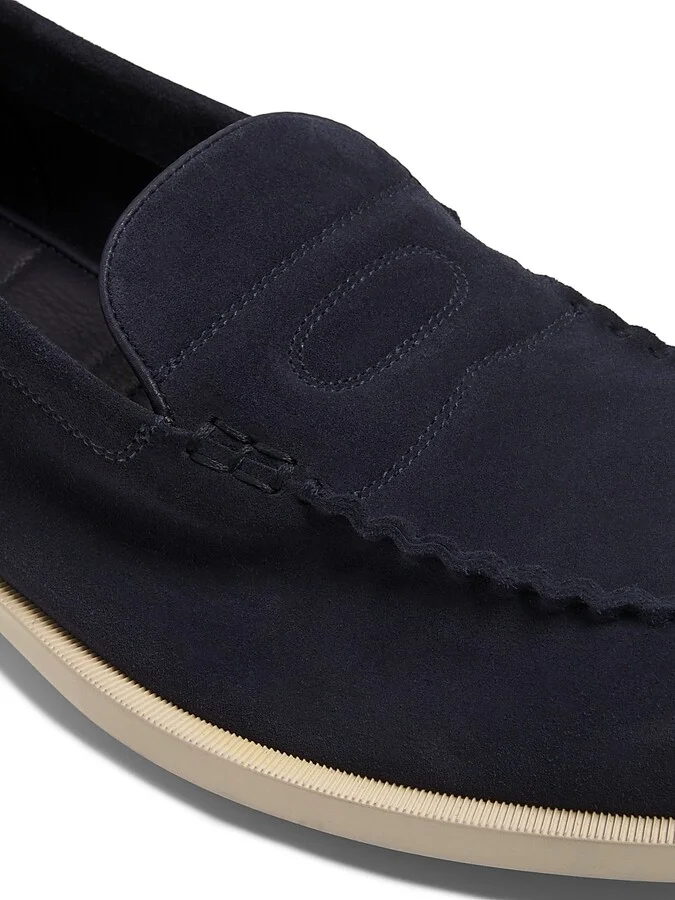 Men's Pace Slip-On Loafers - Navy - Size 7 - Image 5