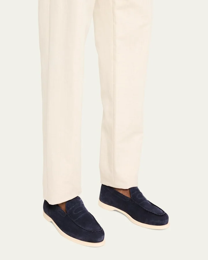 Men's Pace Suede Loafers - Image 6