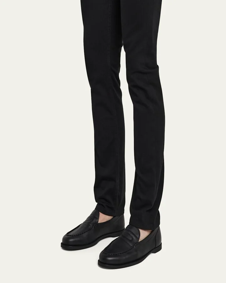 Men's Pace Suede Penny Loafers - Image 8