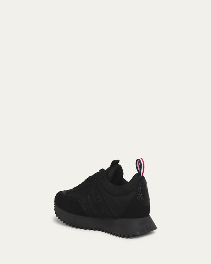 Men's Pacey Nylon and Suede Runner Sneakers - Image 3