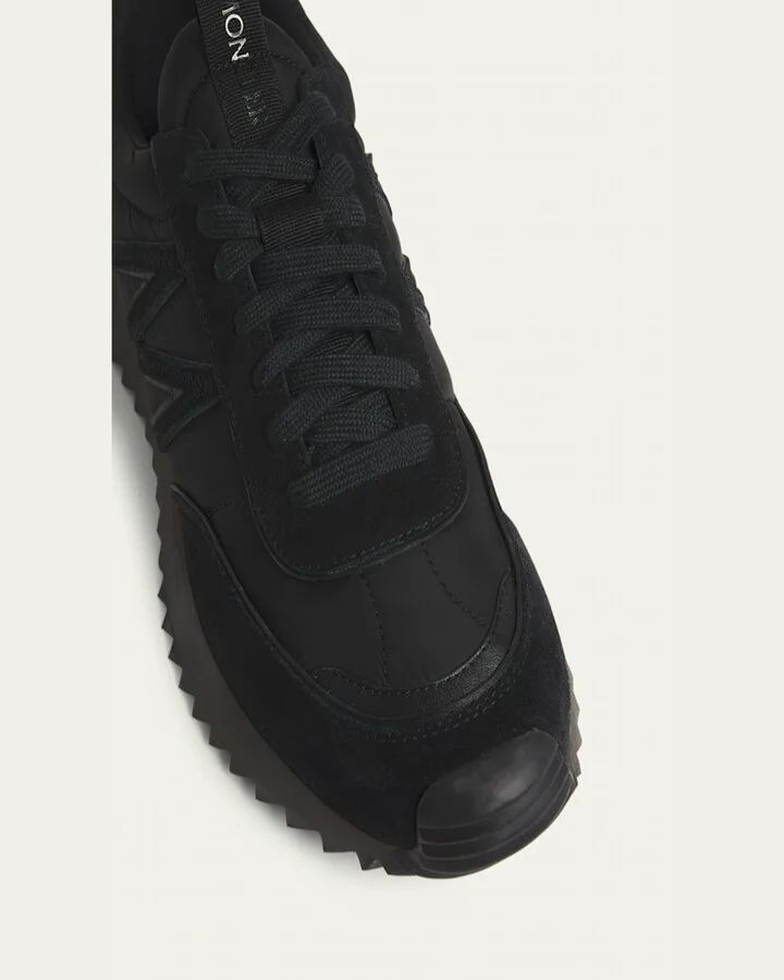Men's Pacey Nylon and Suede Runner Sneakers - Image 4