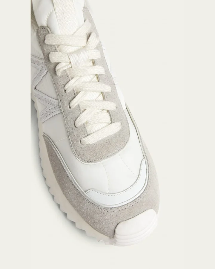 Men's Pacey Nylon and Suede Runner Sneakers - Image 9