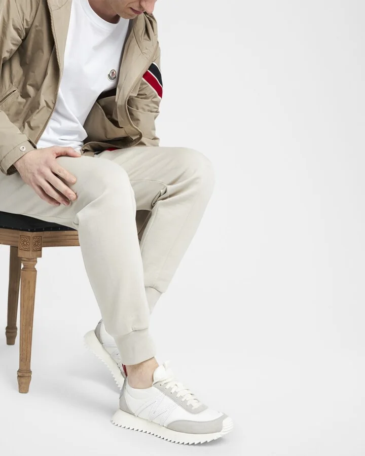 Men's Pacey Nylon and Suede Runner Sneakers - Image 3