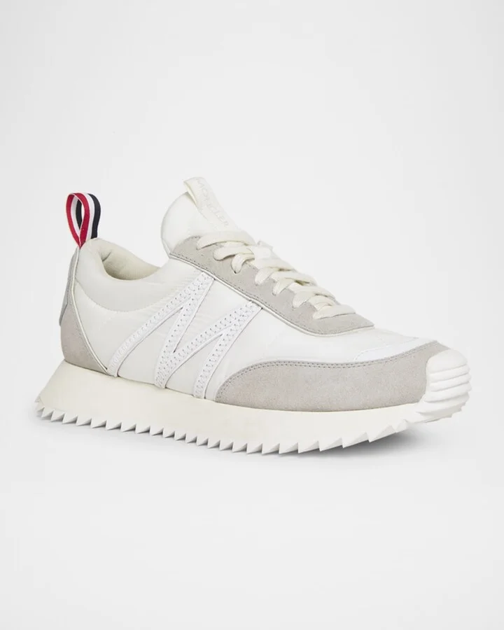 Men's Pacey Nylon and Suede Runner Sneakers - Image 5