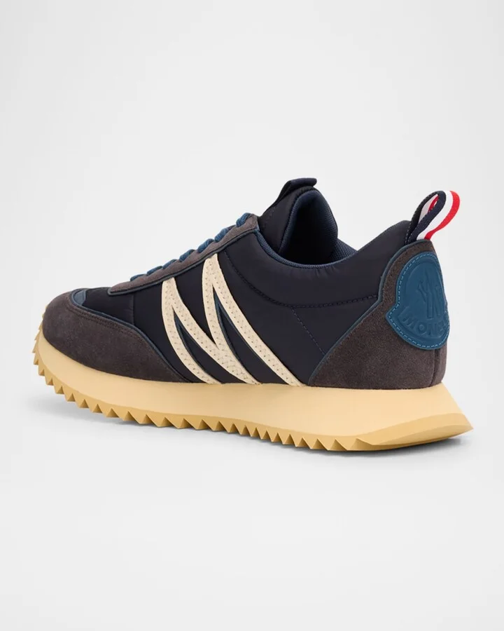 Men's Pacey Nylon and Suede Runner Sneakers - Image 2