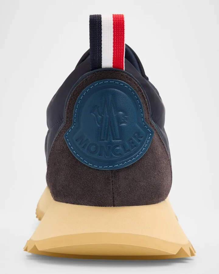 Men's Pacey Nylon and Suede Runner Sneakers - Image 7