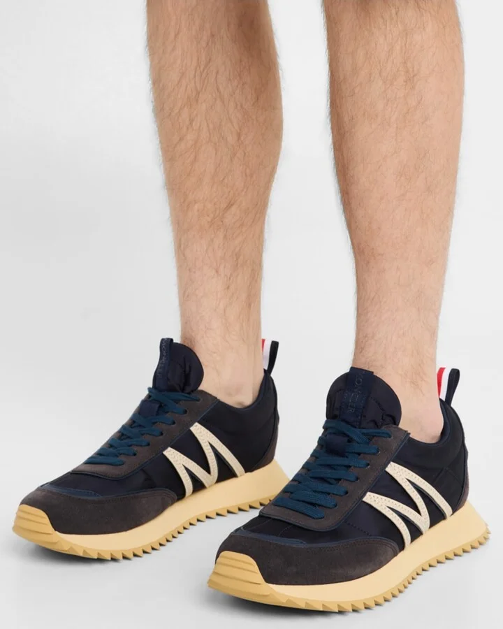 Men's Pacey Nylon and Suede Runner Sneakers - Image 10