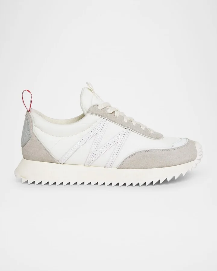 Men's Pacey Nylon and Suede Runner Sneakers