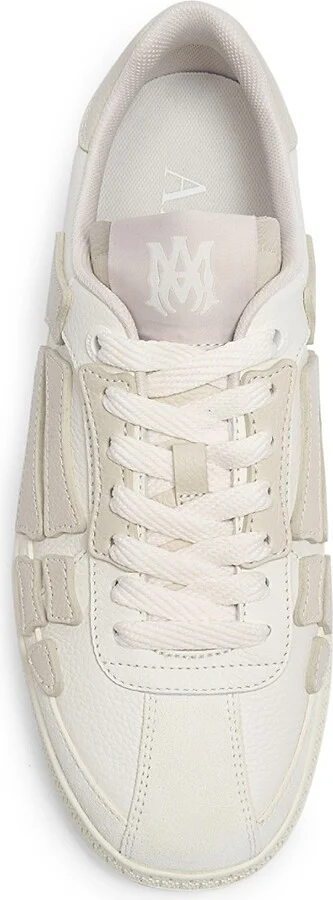 Men's Pacific Bones Leather Sneakers - Birch - Size 14 - Image 4