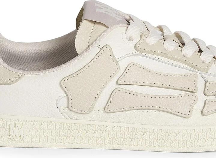 Men's Pacific Bones Leather Sneakers - Birch - Size 14 - Image 5
