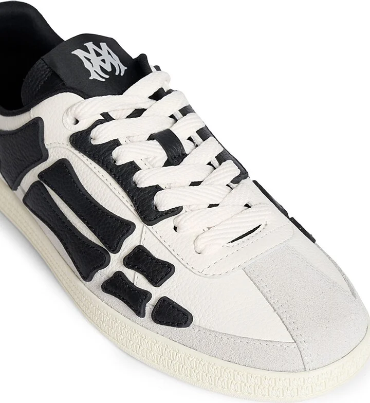 Men's Pacific Bones Leather Sneakers - Birch - Size 14 - Image 10
