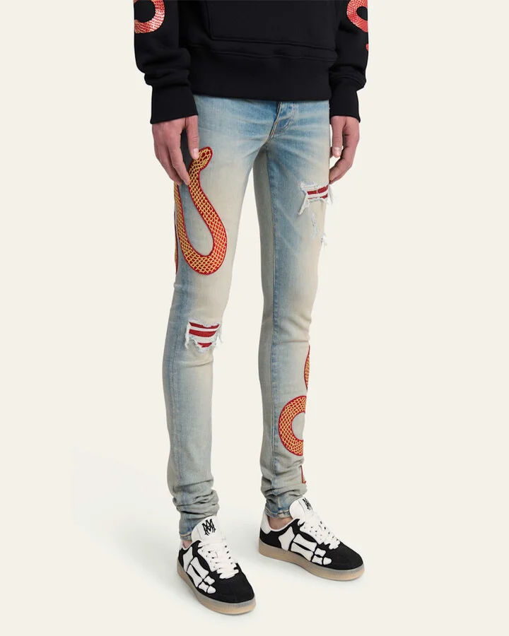 Men's Pacific Bones Low-Top Sneakers - Image 2