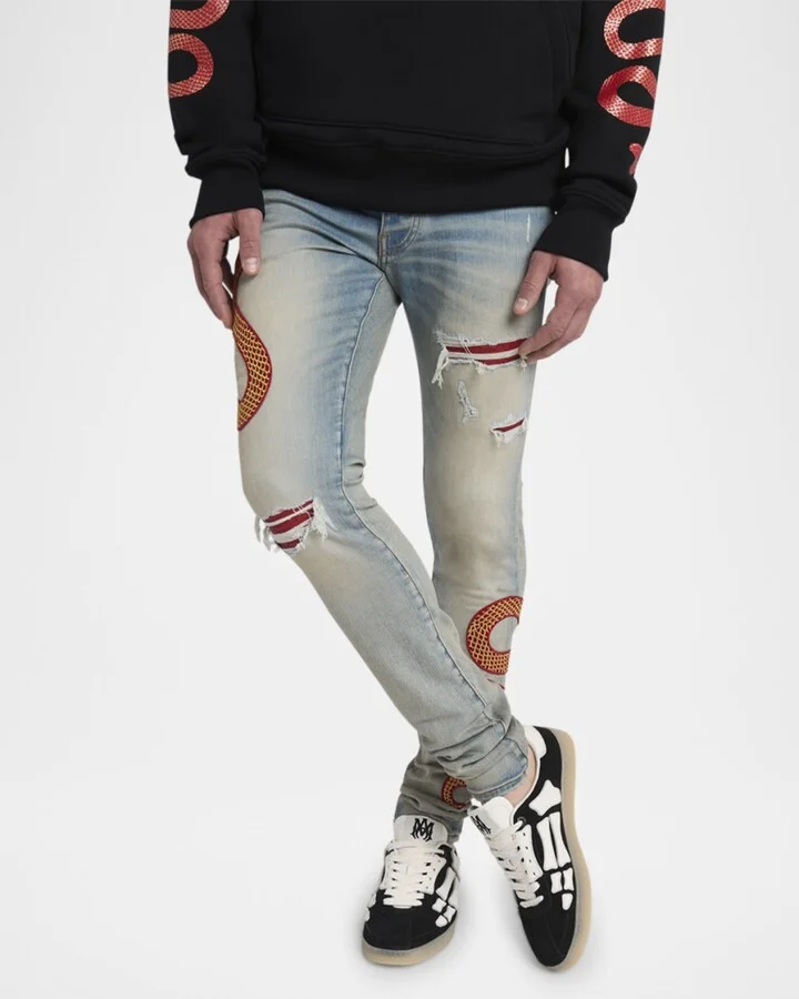 Men's Pacific Bones Low-Top Sneakers - Image 9