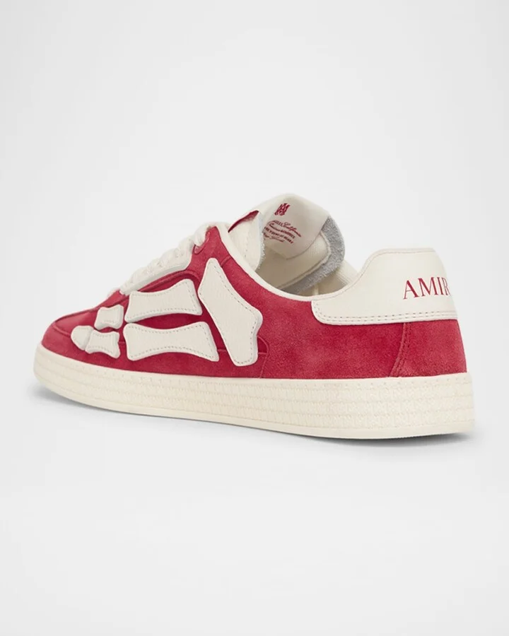 Men's Pacific Bones Suede Low-Top Sneakers - Image 8