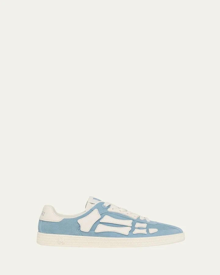 Men's Pacific Bones Suede Low-Top Sneakers