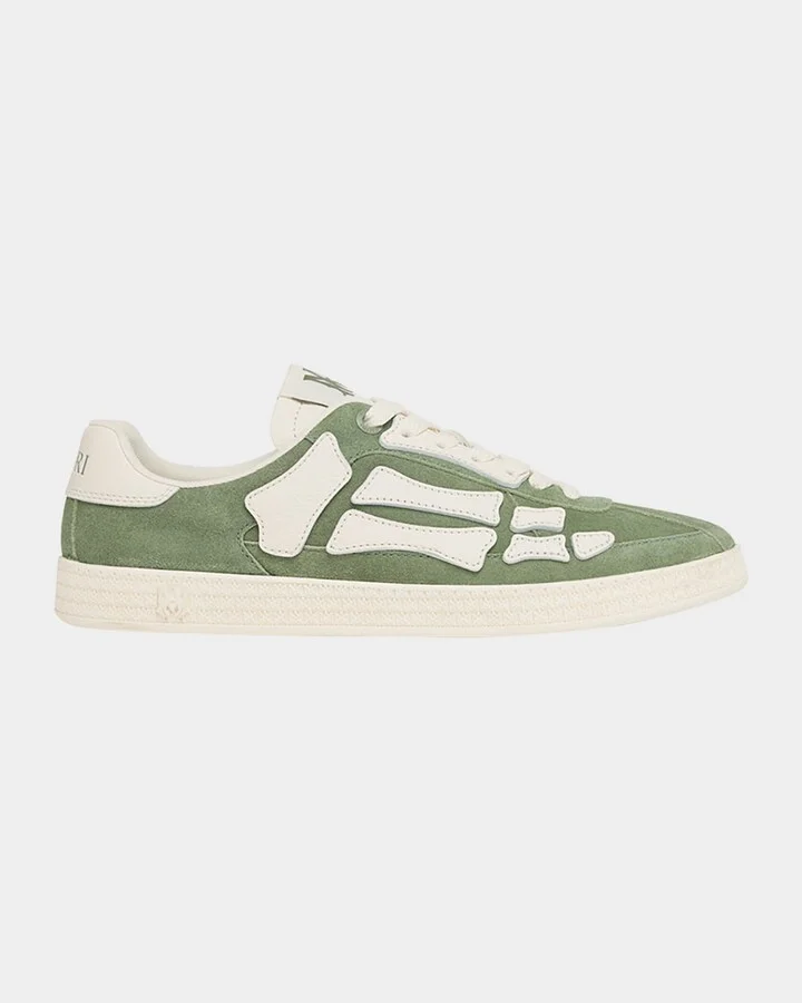 Men's Pacific Bones Suede Low-Top Sneakers