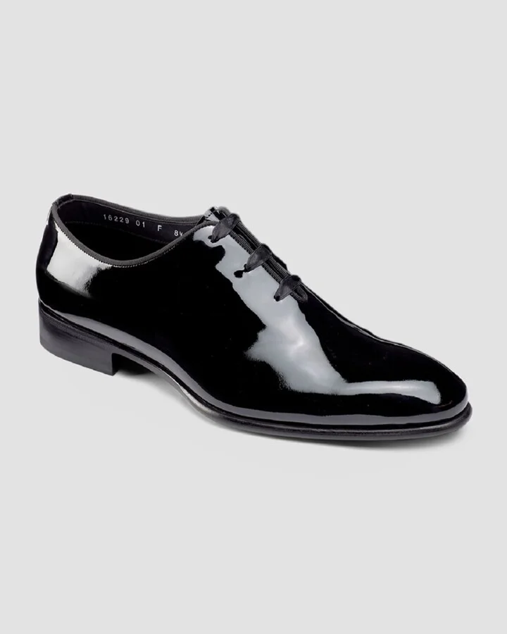 Men's Padova Patent Leather Oxfords - Image 4