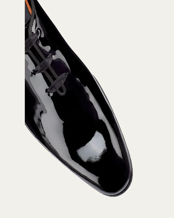 Men's Padova Patent Leather Oxfords - Image 2