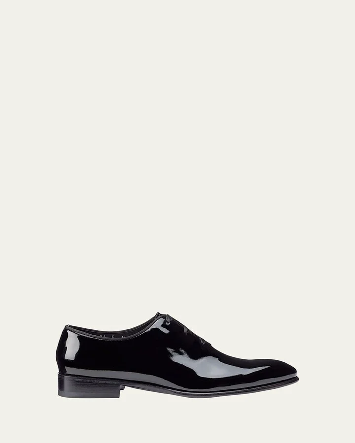 Men's Padova Patent Leather Oxfords
