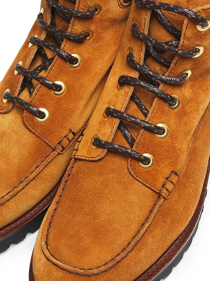 Men's Padstow Suede Hiking Boots - Brandy - Size 10.5 - Image 6