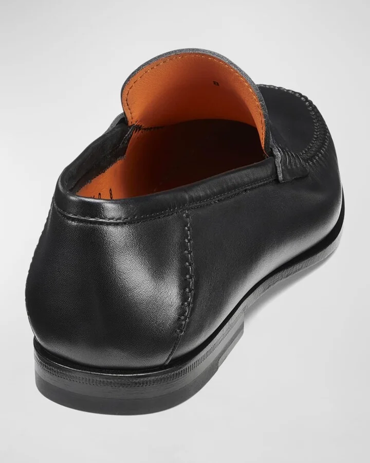 Men's Paine Whipstitched Leather Loafers - Image 6