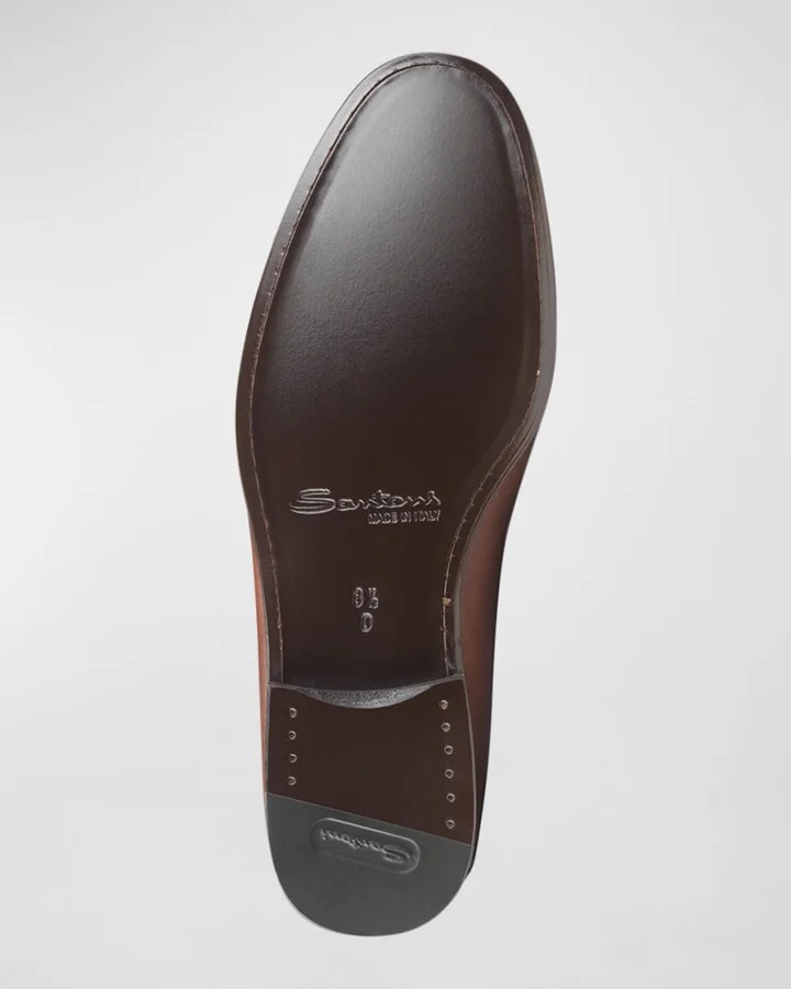 Men's Paine Whipstitched Leather Loafers - Image 2