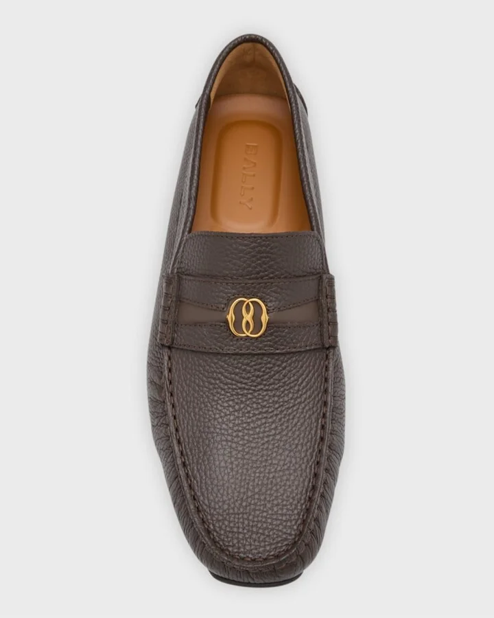 Men's Paklys Moc Toe Leather Drivers - Image 5