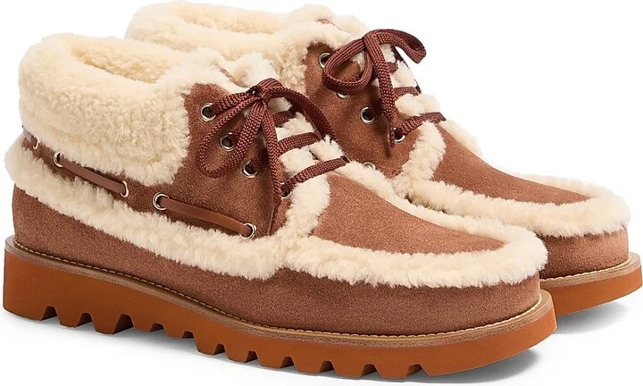 Men's Palm Avenue Ankle Boots in Crust Leather and Wool - Tobacco - Size 9 - Image 2