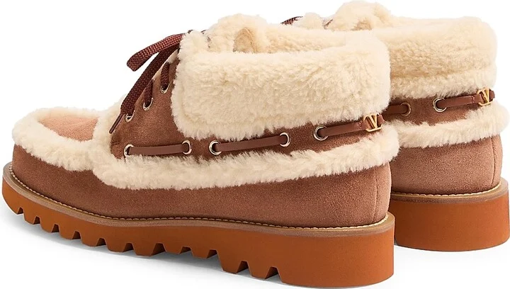 Men's Palm Avenue Ankle Boots in Crust Leather and Wool - Tobacco - Size 9 - Image 4