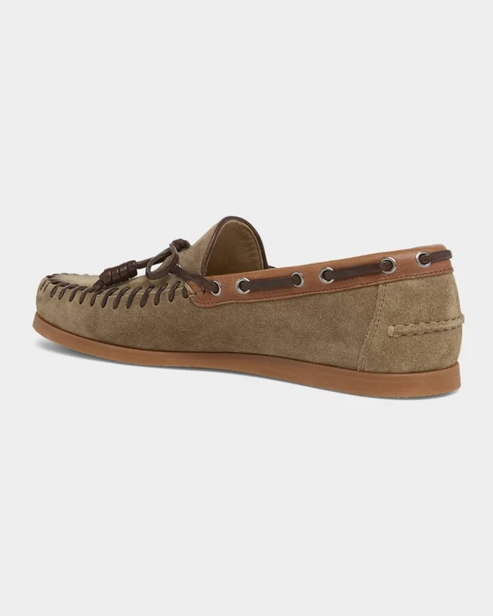 Men's Palm Avenue Suede Boat Shoes - Image 5