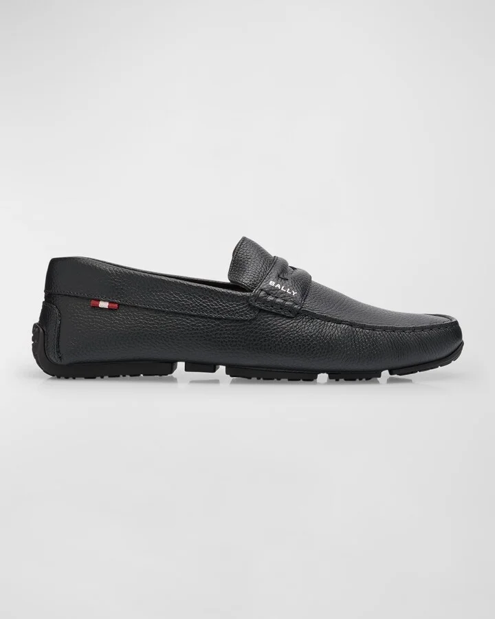 Men's Palven Pilot Grained Leather Drivers