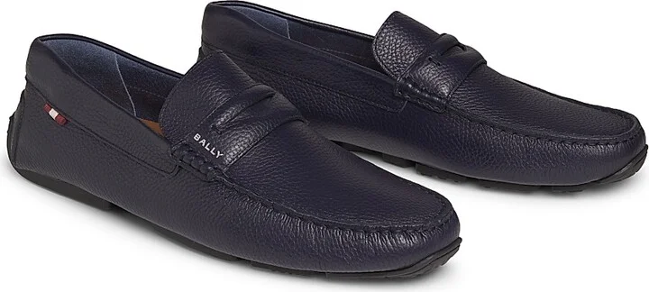 Men's Palven-U Leather Loafers - Peacoat - Size 12 - Image 2