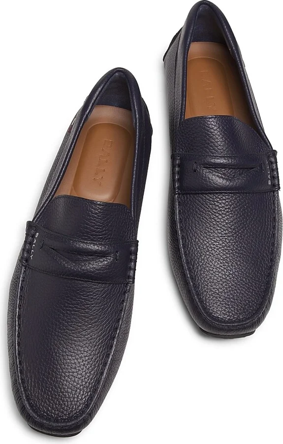 Men's Palven-U Leather Loafers - Peacoat - Size 12 - Image 4