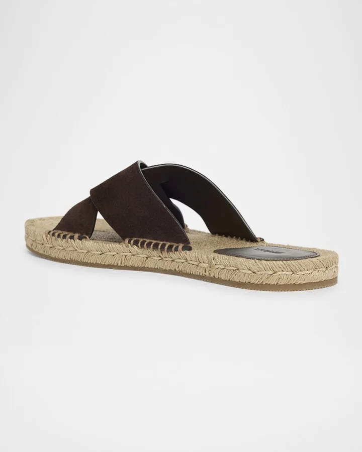 Men's Panarea Suede Espadrille Sandals - Image 7