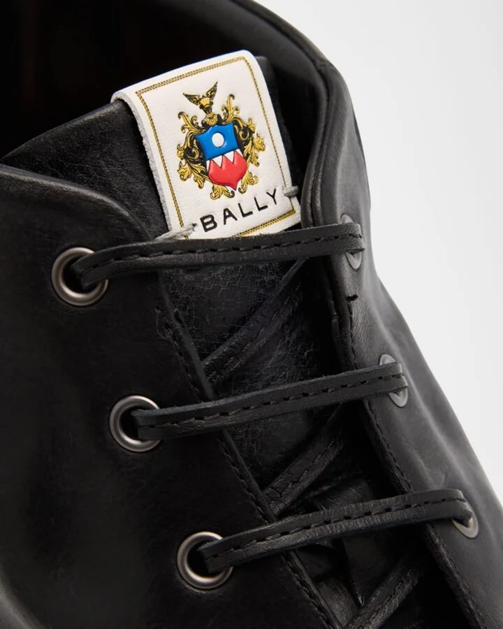 Men's Paphos Leather Lace-Up Boots - Image 3