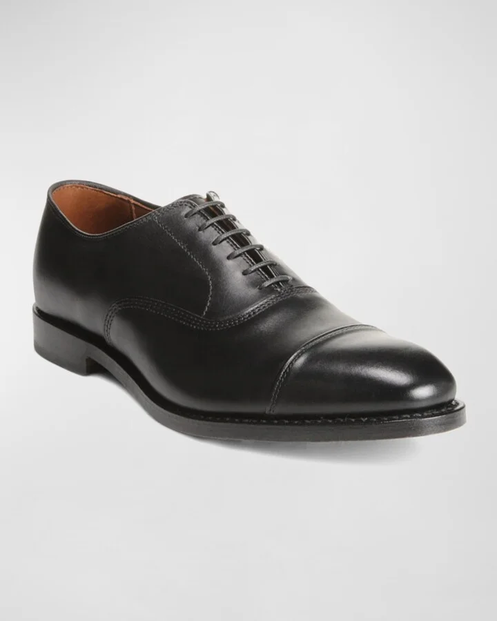 Men's Park Avenue Leather Oxford Shoes - Image 4
