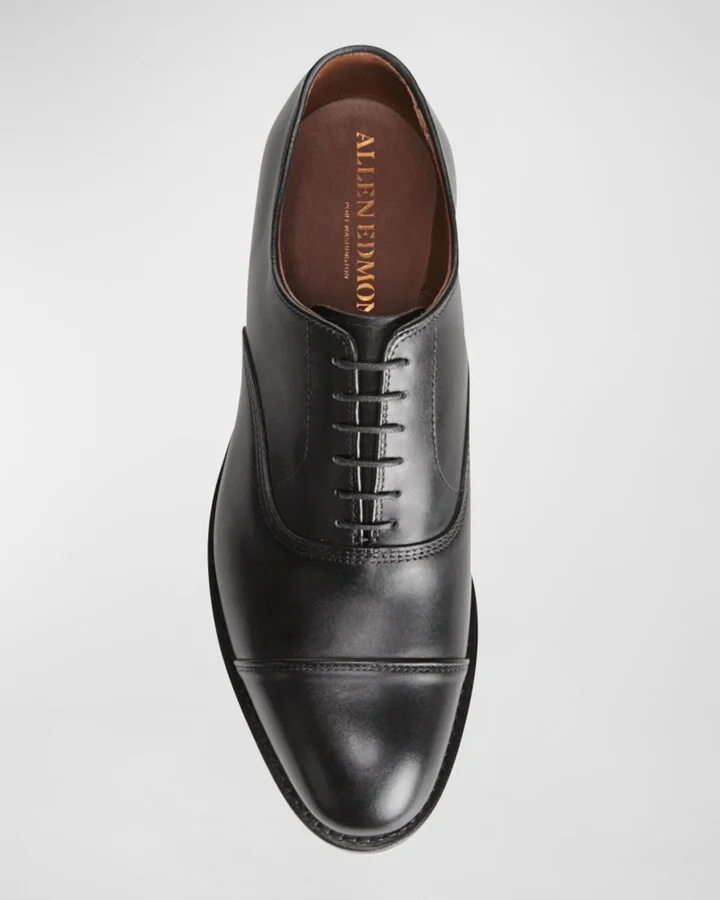 Men's Park Avenue Leather Oxford Shoes - Image 6